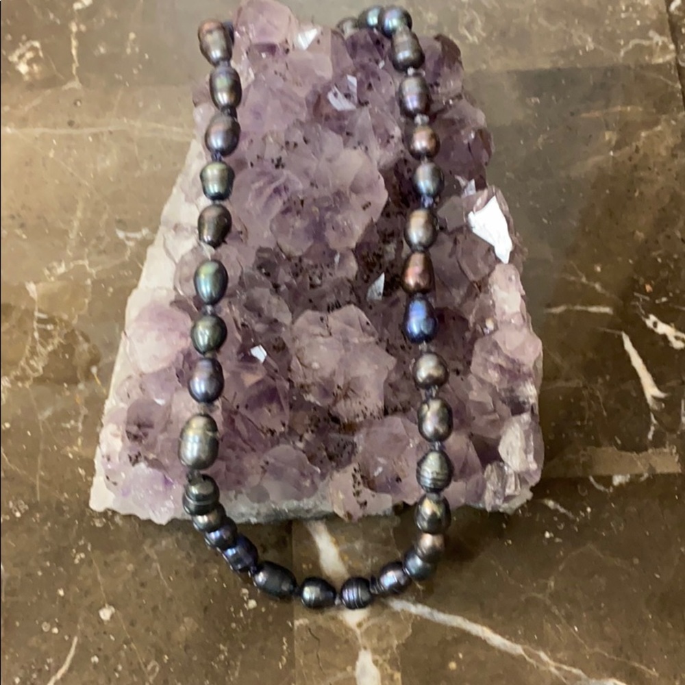 Honora pearl & amethyst necklace